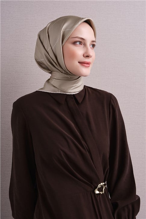 Armine Saf İpek Twill Eşarp 9642D 35