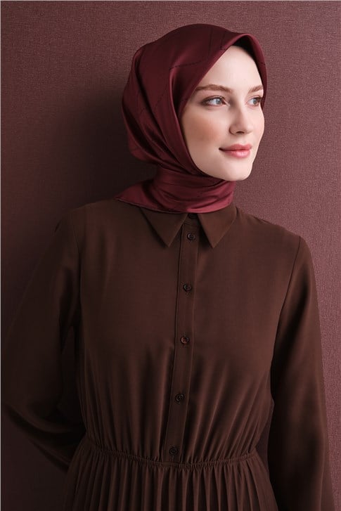 Armine Saf İpek Twill Eşarp 9642D 37