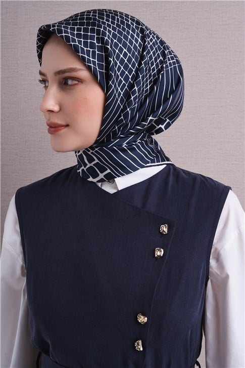 Armine Saf İpek Twill Eşarp 9644D 01