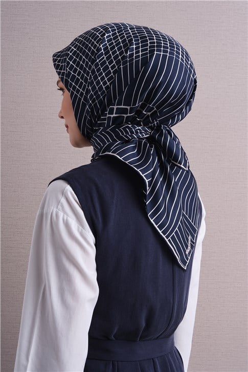 Armine Saf İpek Twill Eşarp 9644D 01