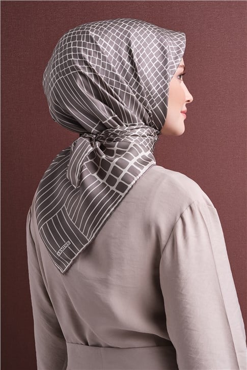 Armine Saf İpek Twill Eşarp 9644D 07