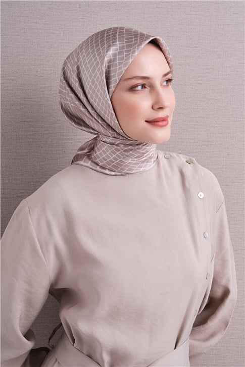 Armine Saf İpek Twill Eşarp 9644D 09