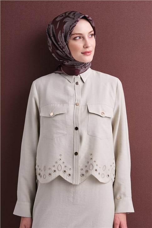 Armine Saf İpek Twill Eşarp 9645D 52