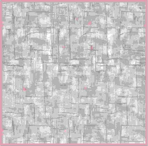 Armine Soyut Desenli Saf İpek Sura Eşarp 9339D 82