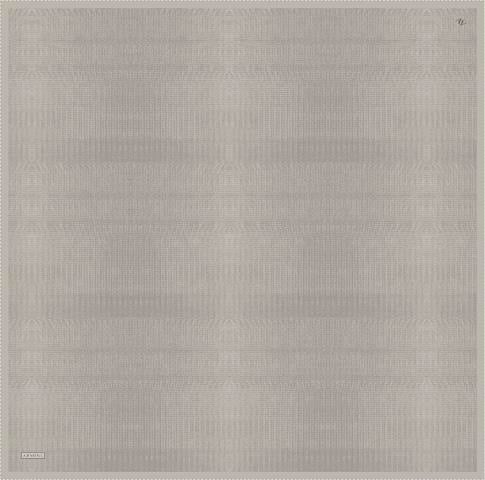 Armine Soyut Desenli Saf İpek Twill Eşarp 9415D 08