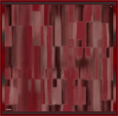 Armine Soyut Desenli Saf İpek Twill Eşarp 9436D 80