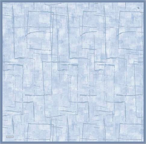 Armine Soyut Desenli Saf İpek Twill Eşarp 9339D 07