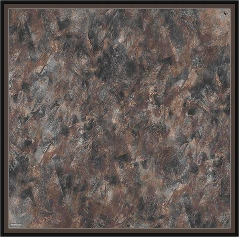 Armine Soyut Desenli Saf İpek Twill Eşarp 9433D 52