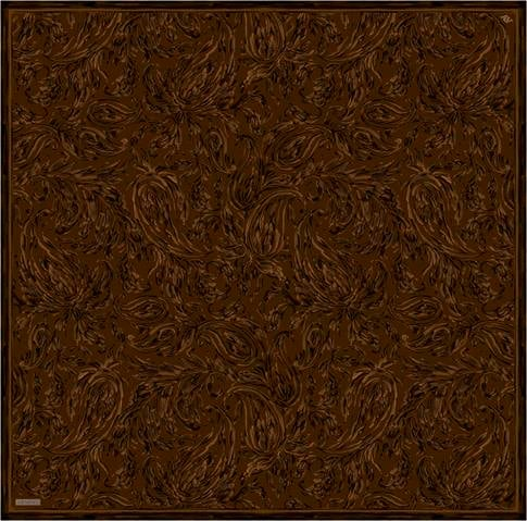 Armine Soyut Desenli Saf İpek Twill Eşarp 9431D 80