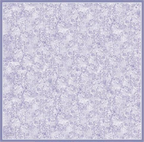 Armine Soyut Desenli Saf İpek Twill Eşarp 9311D 06