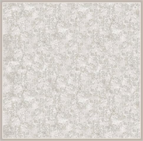 Armine Soyut Desenli Saf İpek Twill Eşarp 9311D 82