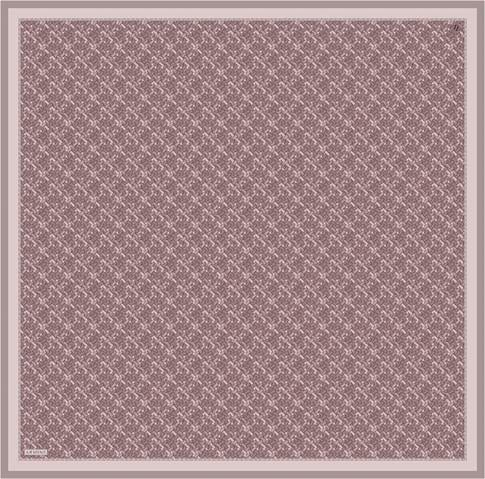 Armine Soyut Desenli Saf İpek Twill Eşarp 9405D 32