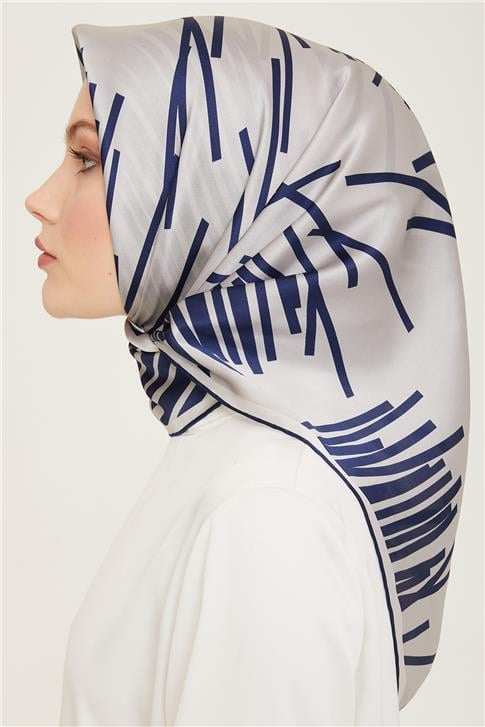 Armine Soyut Desenli Sura İpek Eşarp 24Ya9158 53