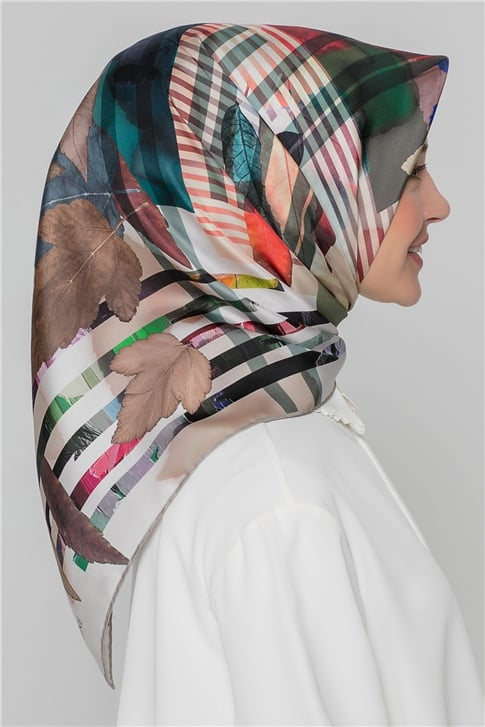 Armine Sura İpek Eşarp 20Ka8404 31