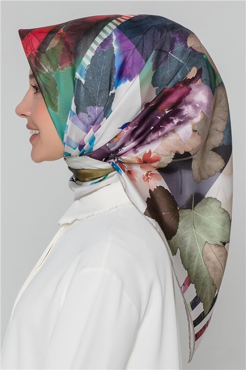 Armine Sura İpek Eşarp 20Ka8404 31