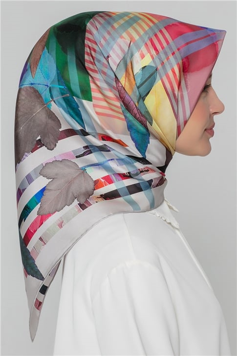 Armine Sura İpek Eşarp 20Ka8404 86