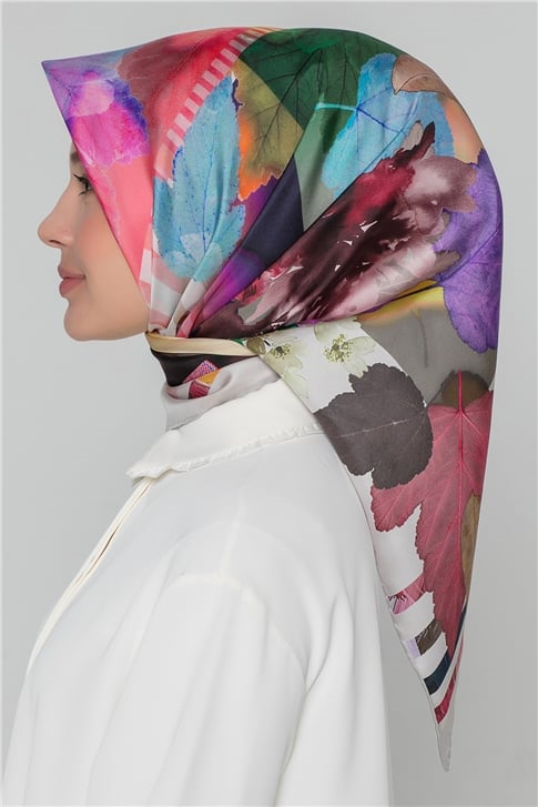 Armine Sura İpek Eşarp 20Ka8404 86