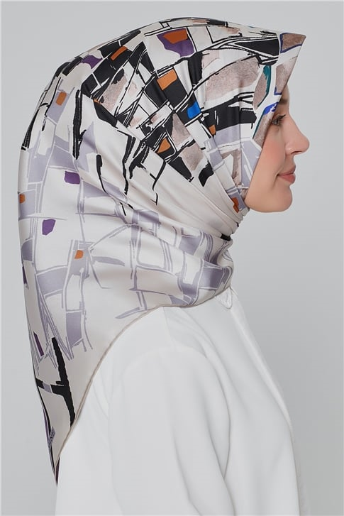 Armine Sura İpek Eşarp 20Ka8410 37