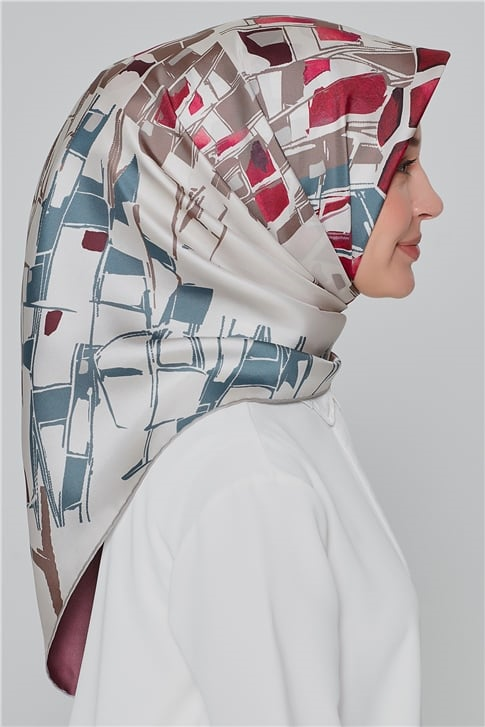 Armine Sura İpek Eşarp 20Ka8410 80
