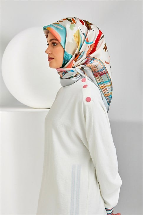 Armine Sura İpek Eşarp 20Ya8300 31