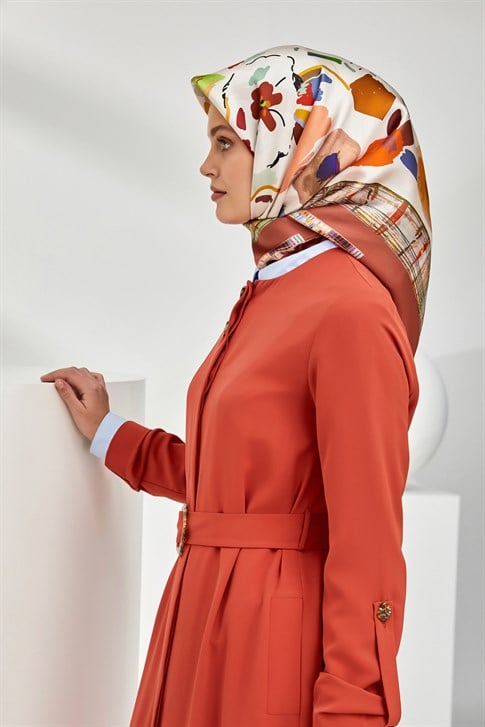 Armine Sura İpek Eşarp 20Ya8300 36