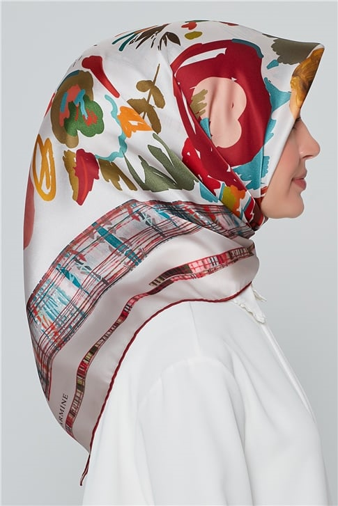 Armine Sura İpek Eşarp 20Ya8300 83