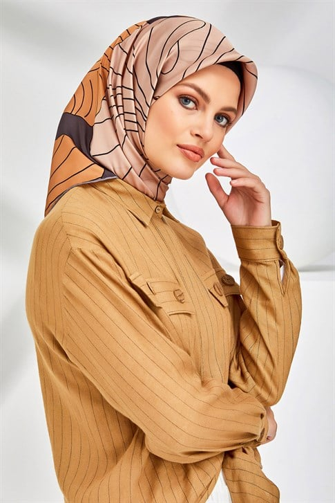 Armine Sura İpek Eşarp 20Ya8302 04