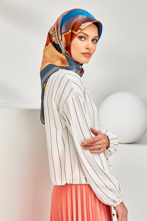 Armine Sura İpek Eşarp 20Ya8308 01