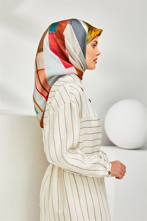 Armine Sura İpek Eşarp 20Ya8308 31