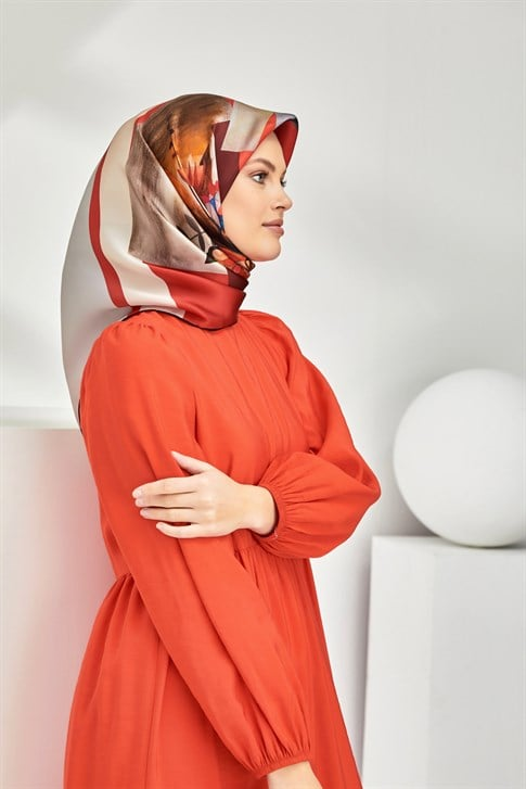 Armine Sura İpek Eşarp 20Ya8308 37