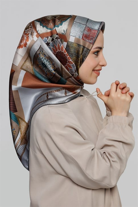 Armine Sura İpek Eşarp 20Ya8312 01