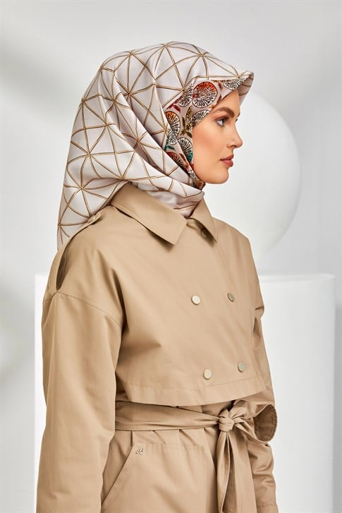 Armine Sura İpek Eşarp 20Ya8313 36