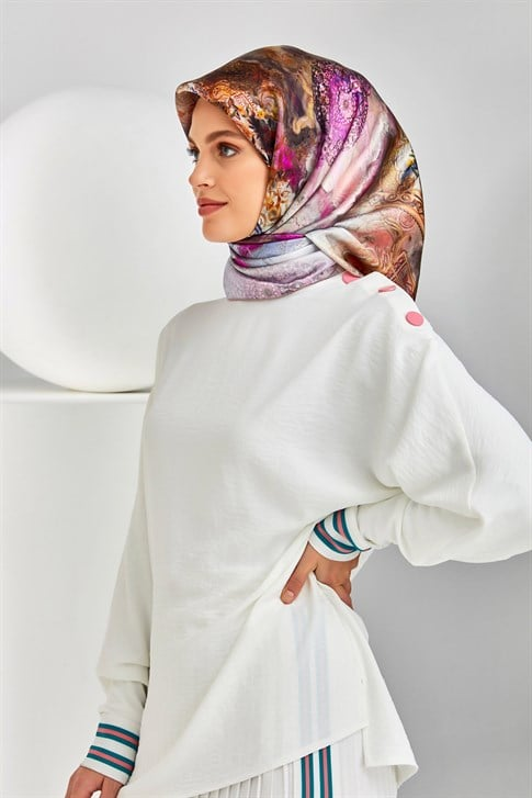 Armine Sura İpek Eşarp 20Ya8318 03