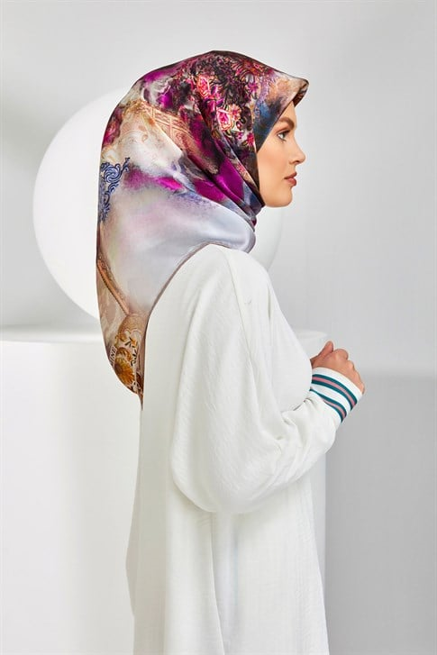 Armine Sura İpek Eşarp 20Ya8318 03