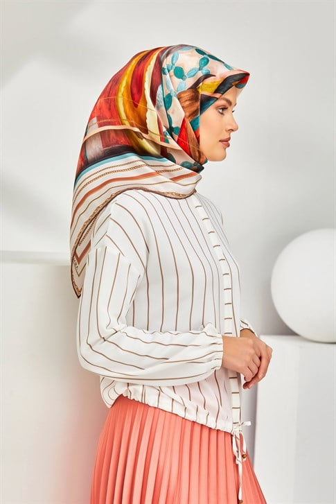 Armine Sura İpek Eşarp 20Ya8319 39