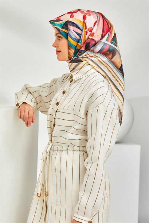 Armine Sura İpek Eşarp 20Ya8319 80