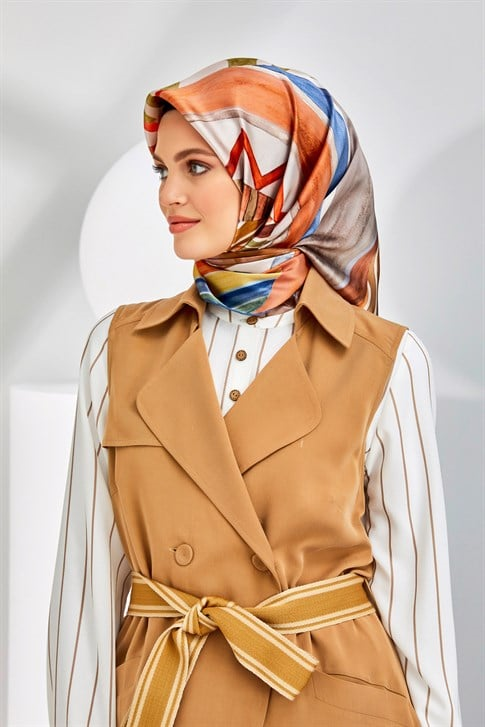 Armine Sura İpek Eşarp 20Ya8320 04