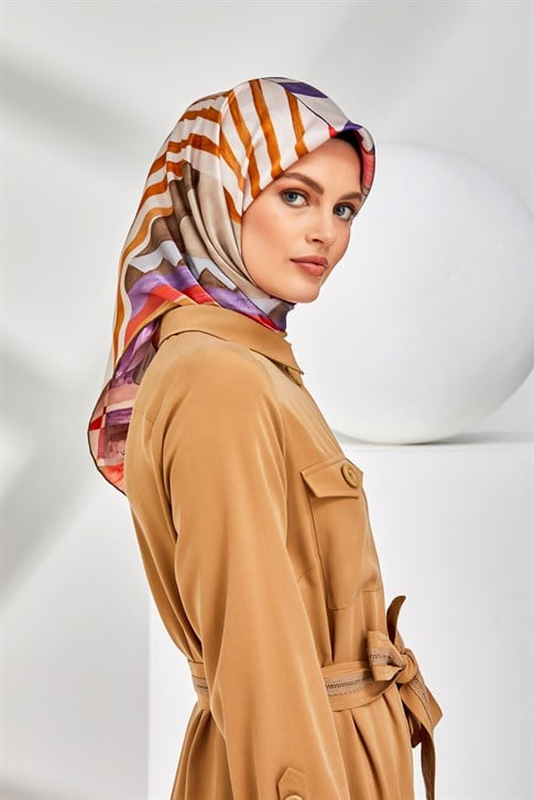 Armine Sura İpek Eşarp 20Ya8320 05
