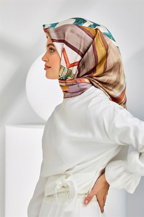 Armine Sura İpek Eşarp 20Ya8320 06