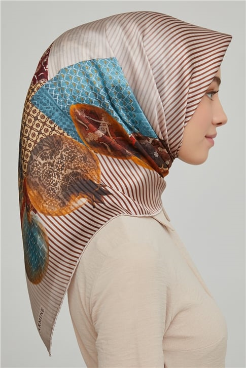Armine Sura İpek Eşarp 21Ka8605 36