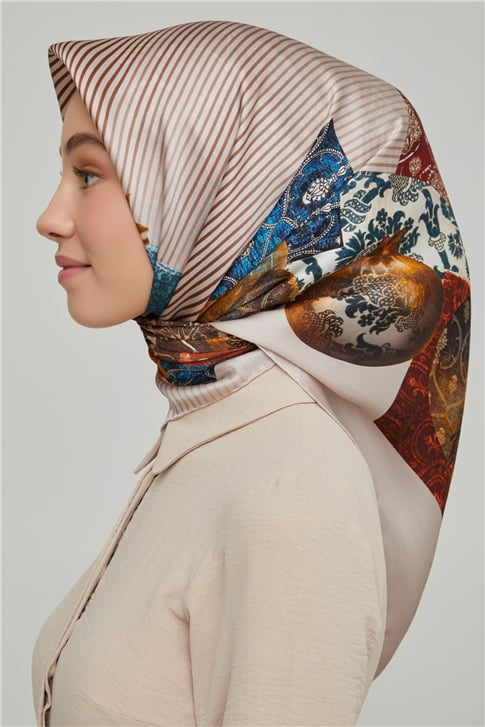 Armine Sura İpek Eşarp 21Ka8605 36