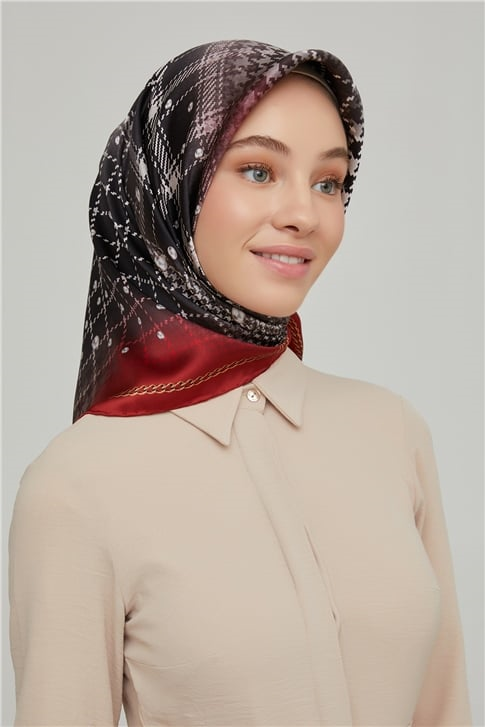 Armine Sura İpek Eşarp 21Ka8612 85