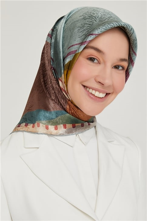 Armine Sura İpek Eşarp 21Ka8625 31