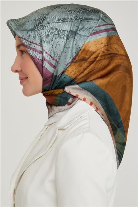 Armine Sura İpek Eşarp 21Ka8625 31