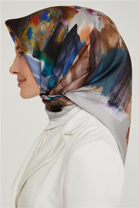 Armine Sura İpek Eşarp 21Ka8630 35