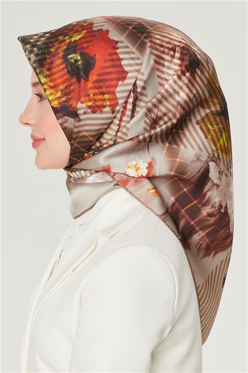 Armine Sura İpek Eşarp 21Y8500 82