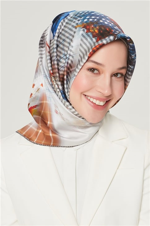Armine Sura İpek Eşarp 21Y8500 83