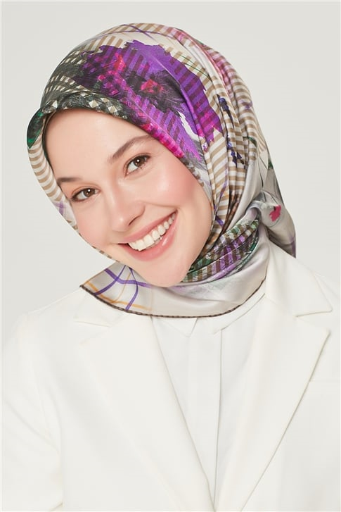 Armine Sura İpek Eşarp 21Y8500 84