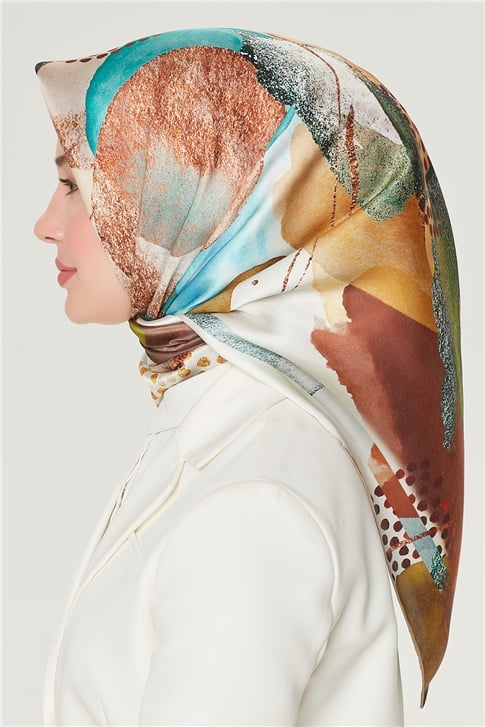 Armine Sura İpek Eşarp 21Y8501 38