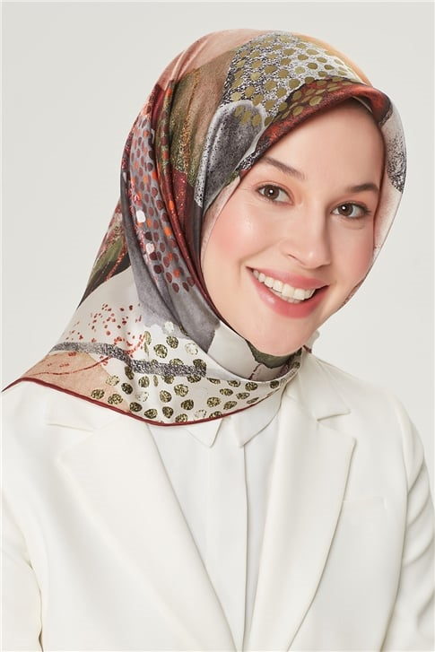 Armine Sura İpek Eşarp 21Y8501 82
